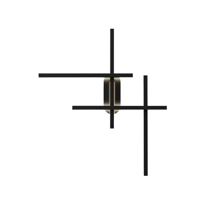 Maytoni Halo Vägglampa H78 cm, Svart