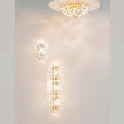Maytoni Facet Vägglampa H25 cm, Krom