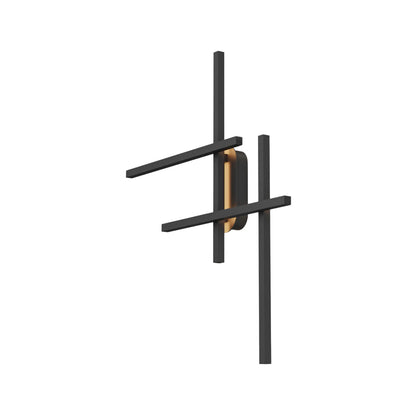 Maytoni Halo Vägglampa H78 cm, Svart