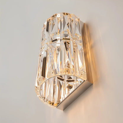 Maytoni Facet Vägglampa H25 cm, Krom