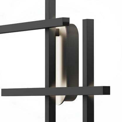 Maytoni Halo Vägglampa H78 cm, Svart