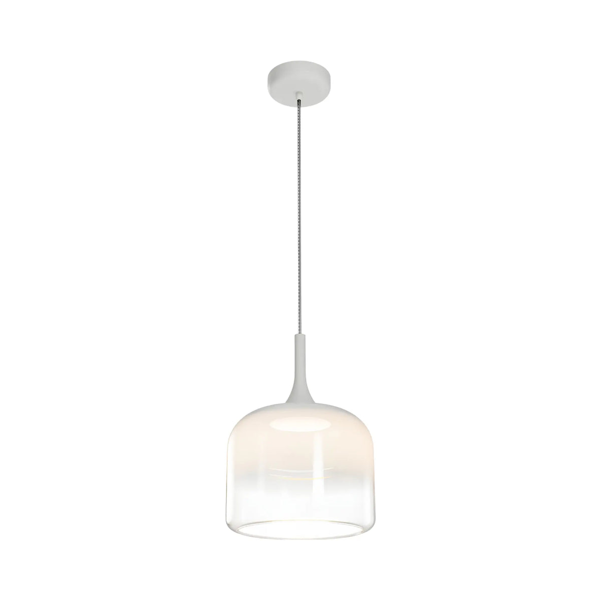 Maytoni Spirito Pendellampa Ø26 cm, Vit