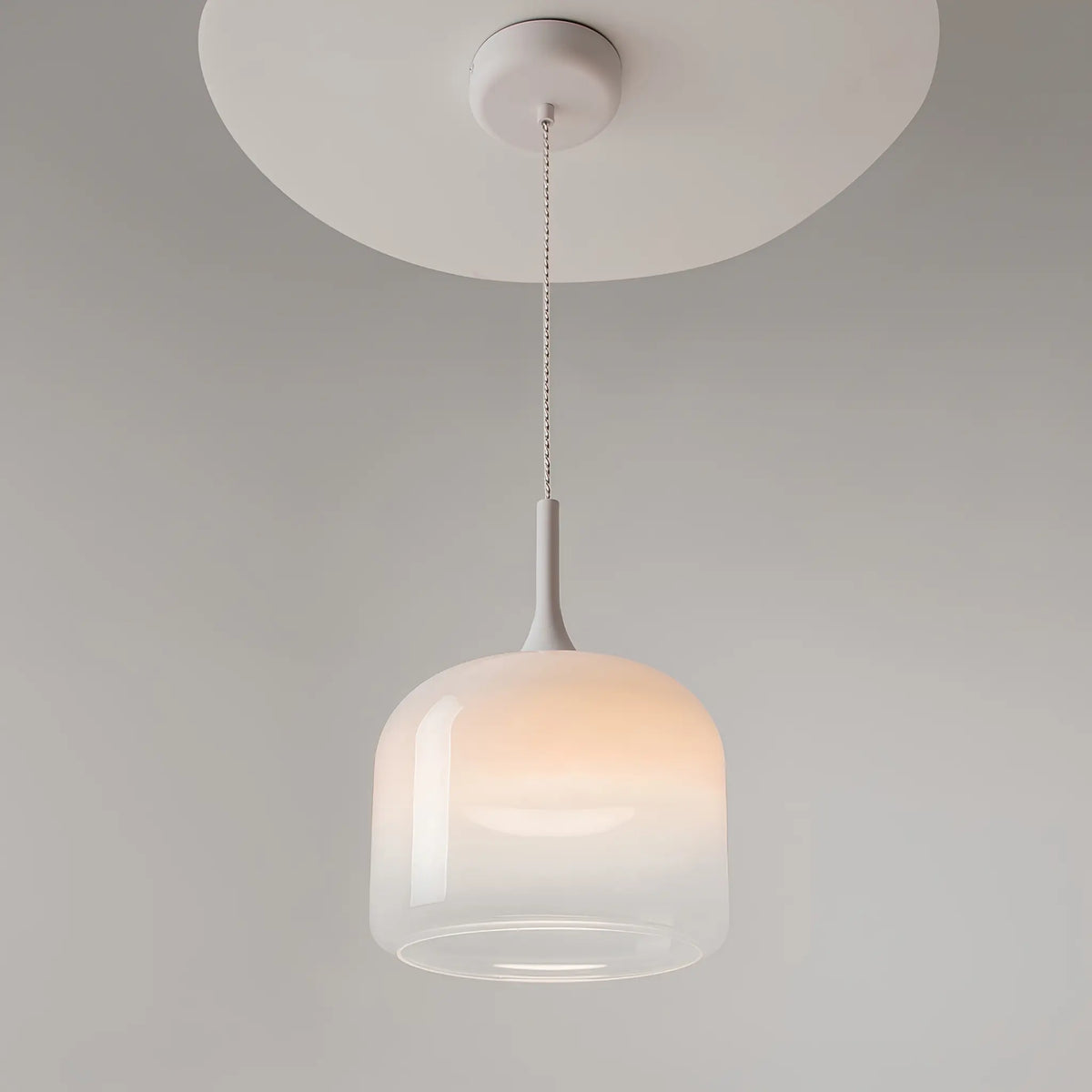 Maytoni Spirito Pendellampa Ø26 cm, Vit