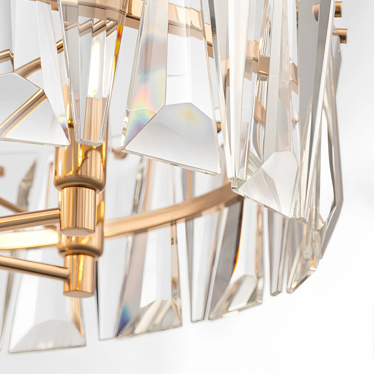 Maytoni Puntes Pendellampa Ø51,7 cm, Guld