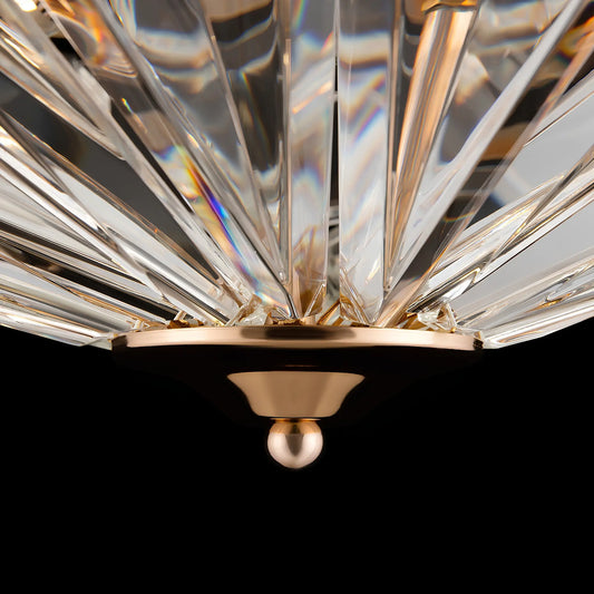 Maytoni Facet Taklampa Ø48,6 cm, Guld