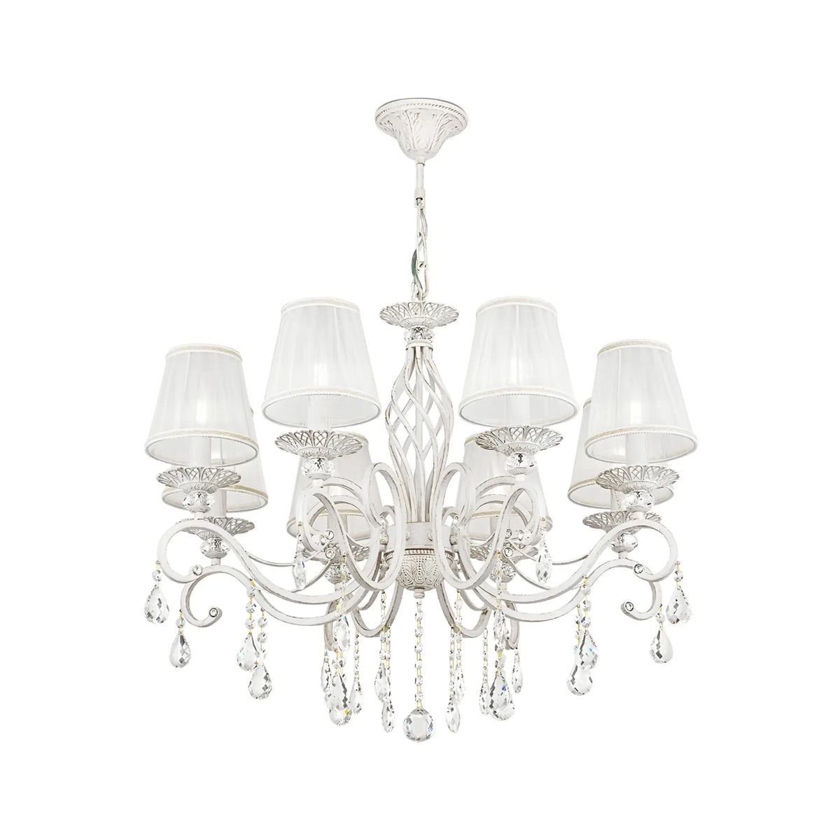 Maytoni Grace Ljuskrona Ø72 cm, Vit