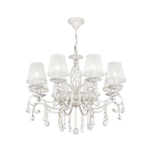 Maytoni Grace Ljuskrona Ø72 cm, Vit
