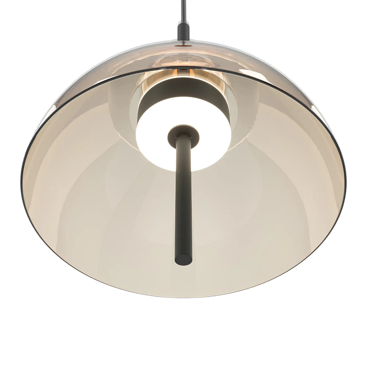 Maytoni Bangkok Pendellampa Ø25 cm, Svart
