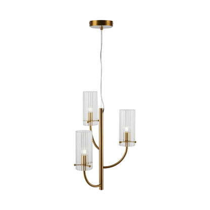 Maytoni Arco Pendellampa Ø35 cm, Mässing