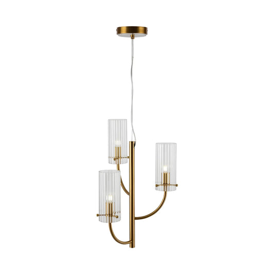 Maytoni Arco Pendellampa Ø35 cm, Mässing