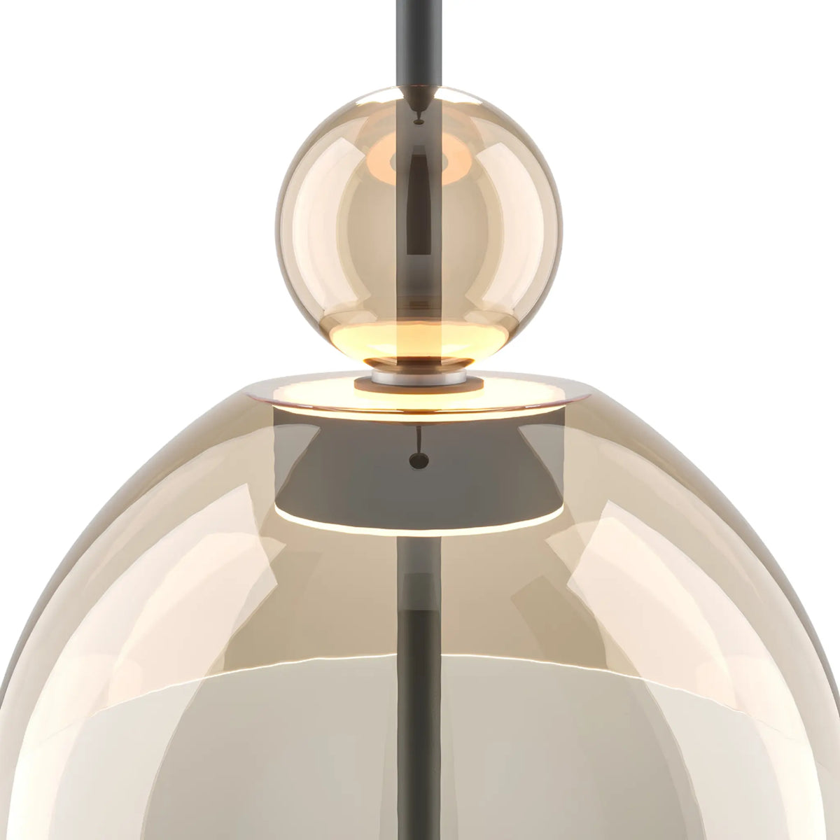 Maytoni Bangkok Pendellampa Ø25 cm, Svart