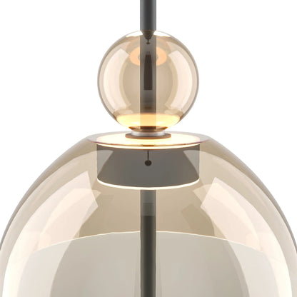 Maytoni Bangkok Pendellampa Ø25 cm, Svart