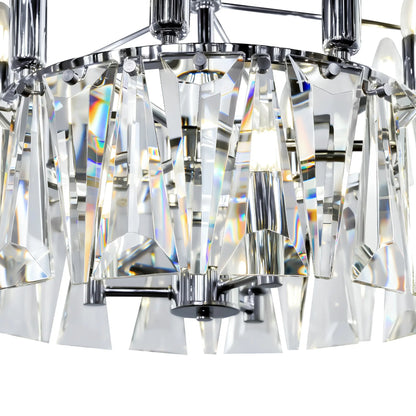 Maytoni Puntes Pendellampa Ø68 cm, Krom