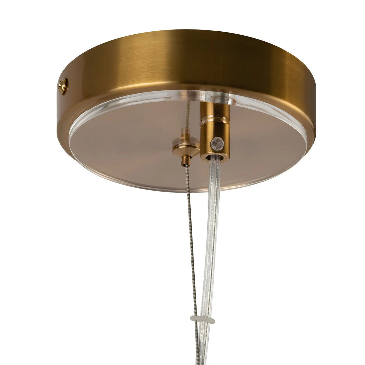 Maytoni Arco Pendellampa Ø35 cm, Mässing