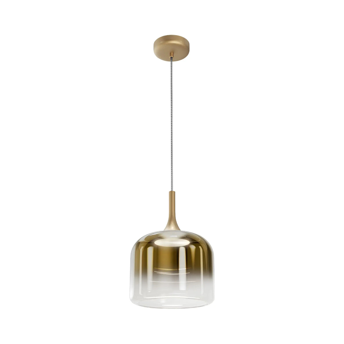 Maytoni Spirito Pendellampa Ø26 cm, Guld