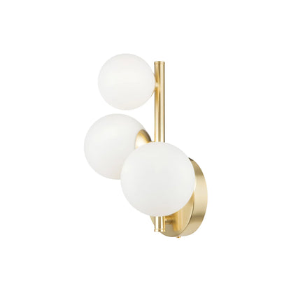Maytoni Dallas Vägglampa H26 cm, Guld