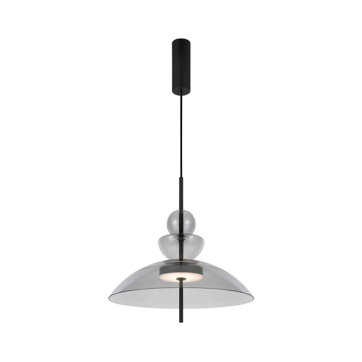 Maytoni Bangkok Pendellampa Ø40 cm, Svart