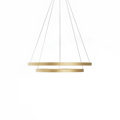 Maytoni Rim Pendellampa Ø80 cm, Mässing