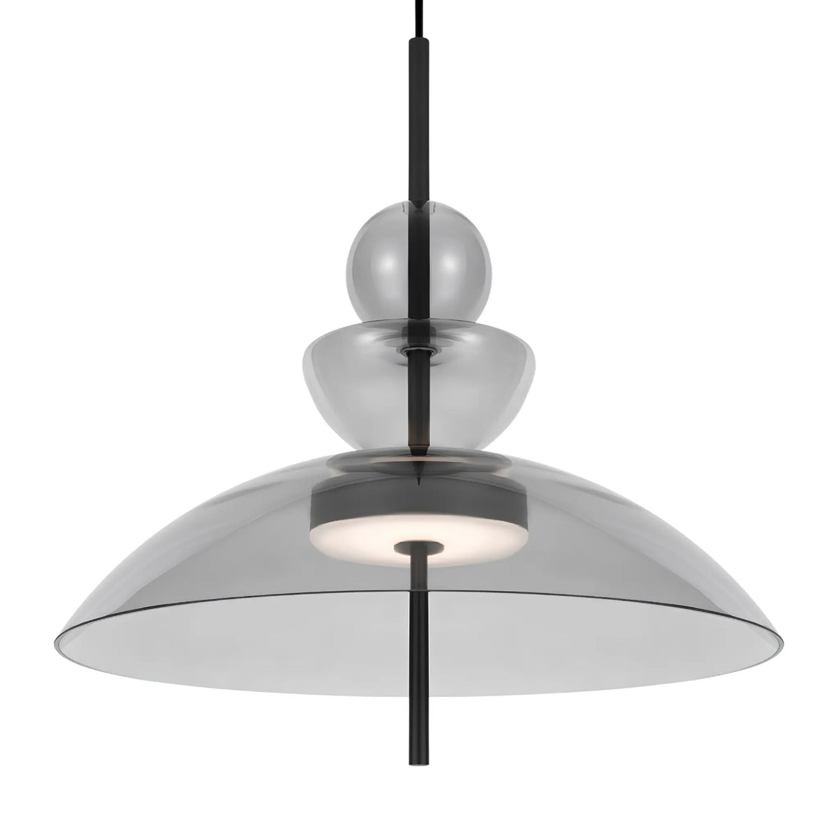 Maytoni Bangkok Pendellampa Ø40 cm, Svart