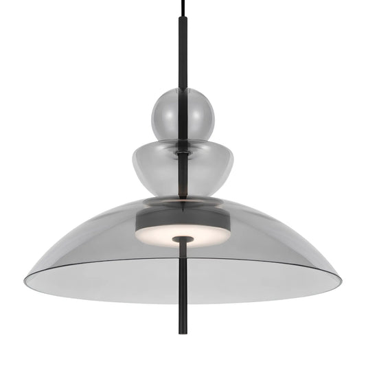 Maytoni Bangkok Pendellampa Ø40 cm, Svart