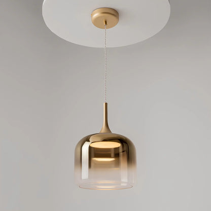 Maytoni Spirito Pendellampa Ø26 cm, Guld