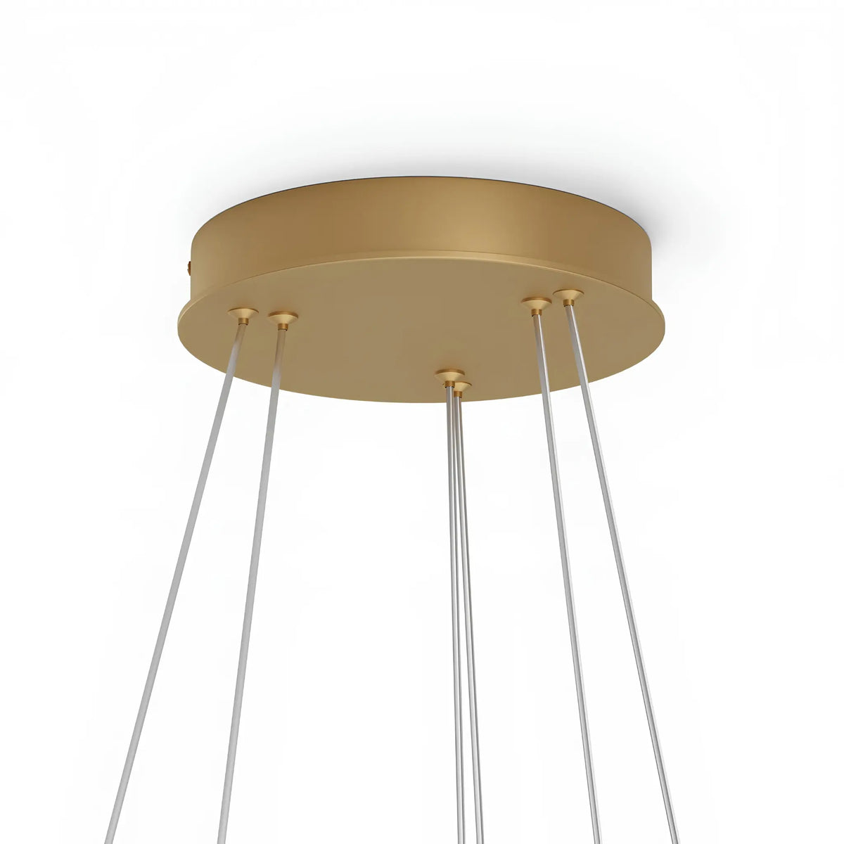 Maytoni Rim Pendellampa Ø80 cm, Mässing