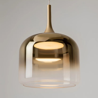Maytoni Spirito Pendellampa Ø26 cm, Guld
