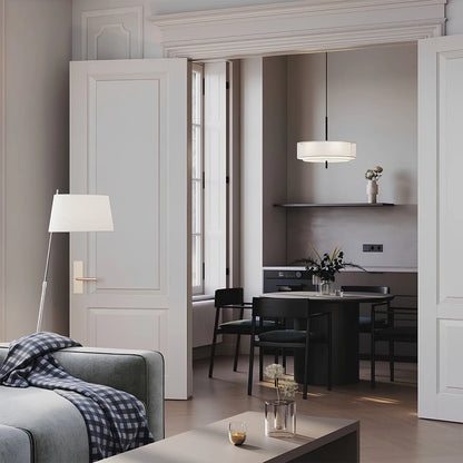 Maytoni Bergamo Pendellampa, Svart