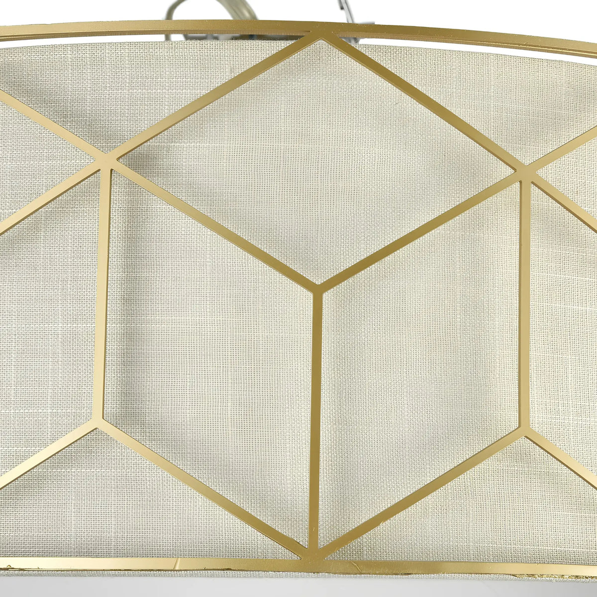 Maytoni Messina Taklampa Ø57 cm, Guld