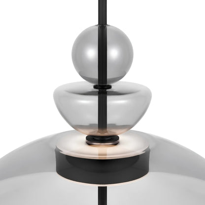Maytoni Bangkok Pendellampa Ø40 cm, Svart