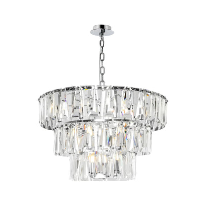 Maytoni Puntes Pendellampa Ø77 cm, Krom