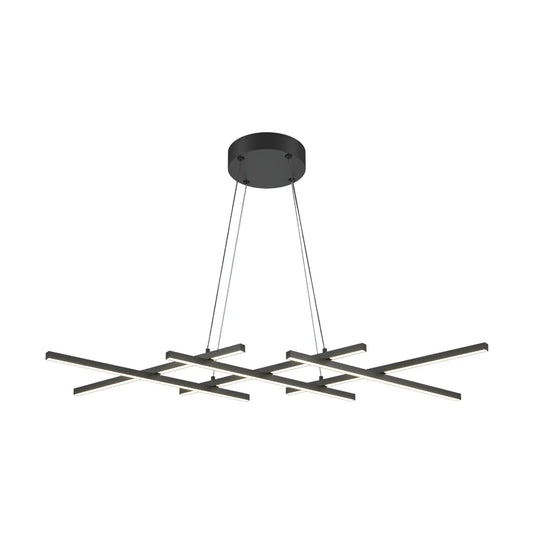 Maytoni Halo Pendellampa L103,5 cm, Svart