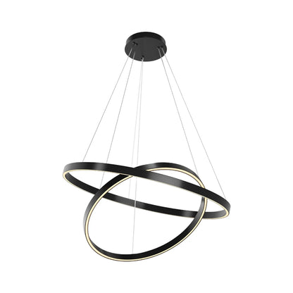 Maytoni Rim Pendellampa Ø80 cm, Svart