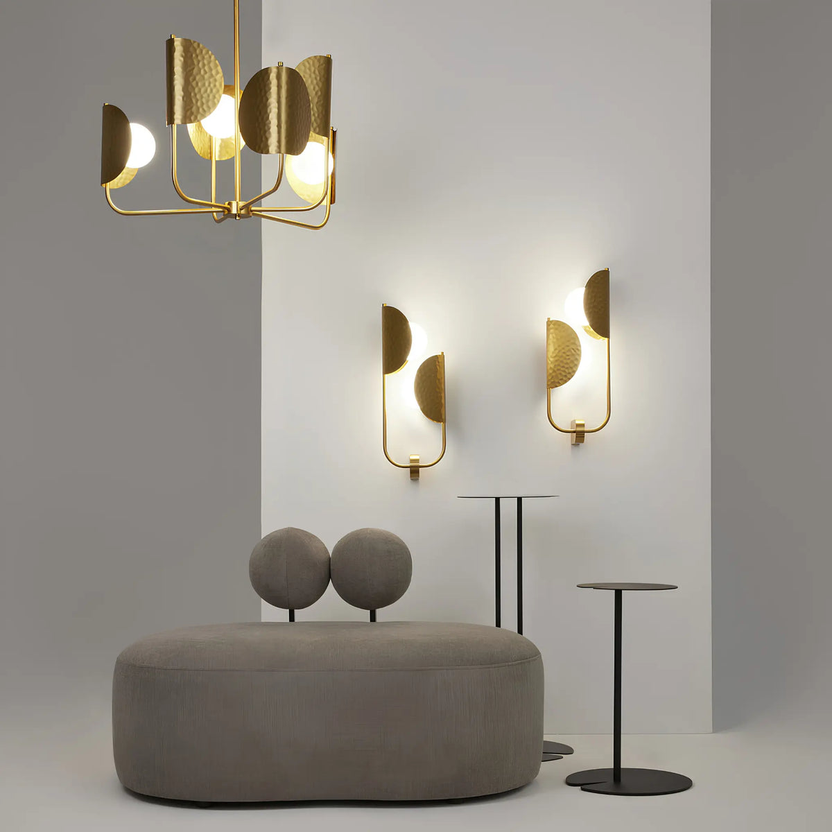 Maytoni Tropic Vägglampa, Mässing