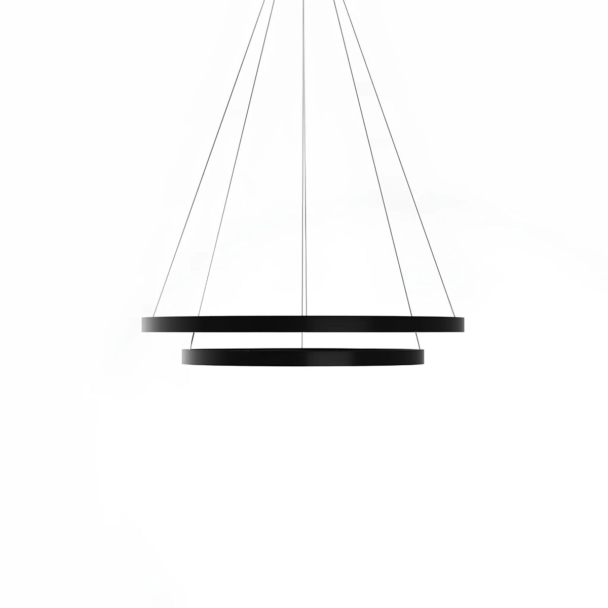 Maytoni Rim Pendellampa Ø80 cm, Svart