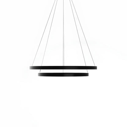Maytoni Rim Pendellampa Ø80 cm, Svart