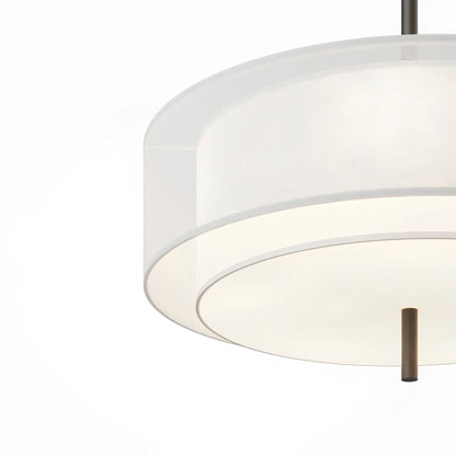 Maytoni Bergamo Pendellampa, Svart