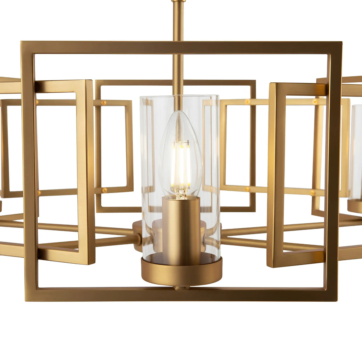 Maytoni Bowi Pendellampa Ø65,6 cm, Guld