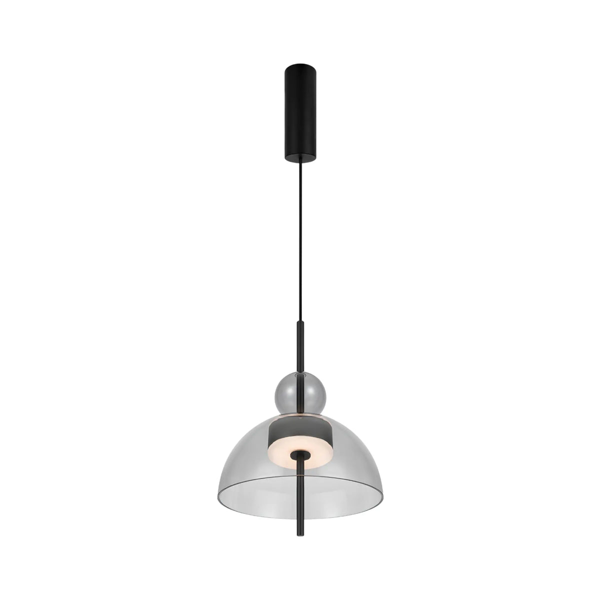 Maytoni Bangkok Pendellampa Ø25 cm, Svart