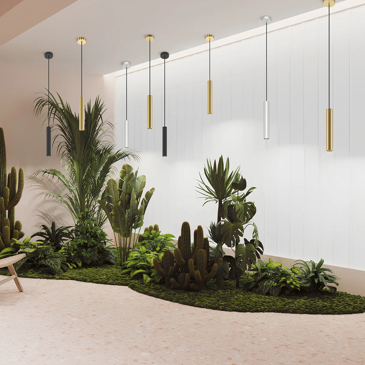 Maytoni Pro Focus Pendellampa, Svart