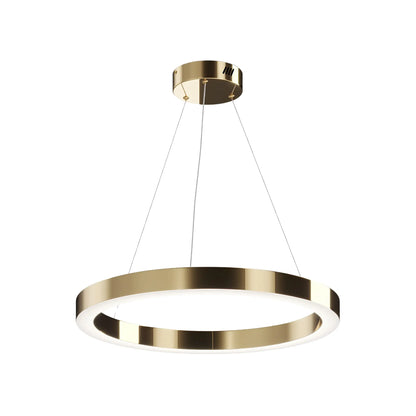 Maytoni Saturno Pendellampa Ø60 cm, Mässing