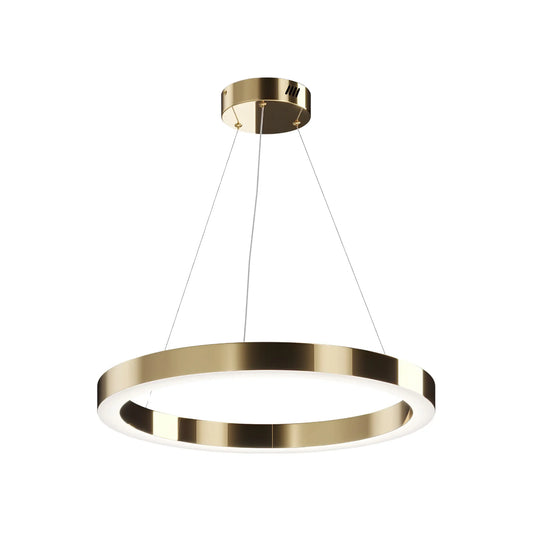 Maytoni Saturno Pendellampa Ø60 cm, Mässing