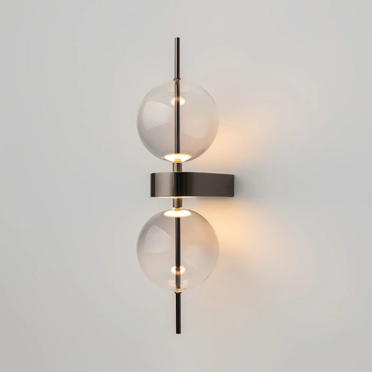 Maytoni Double Moon Vägglampa, Svart