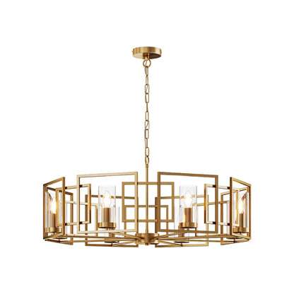 Maytoni Bowi Pendellampa Ø87,5 cm, Guld