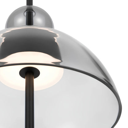 Maytoni Bangkok Pendellampa Ø25 cm, Svart