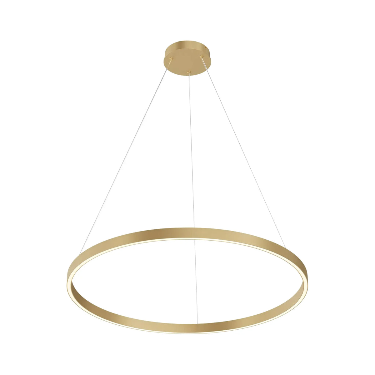Maytoni Rim Pendellampa Ø80 cm, Mässing