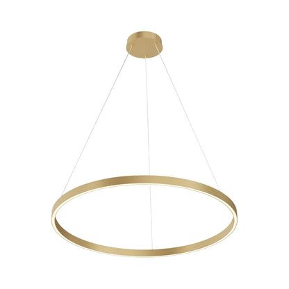 Maytoni Rim Pendellampa Ø80 cm, Mässing