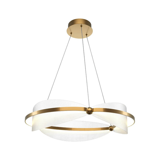 Maytoni Breeze Pendellampa Ø60 cm, Mässing