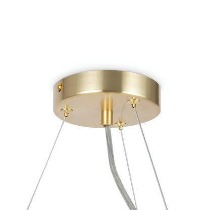 Maytoni Dallas Pendellampa Ø69 cm, Guld