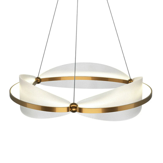 Maytoni Breeze Pendellampa Ø60 cm, Mässing